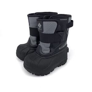 COLUMBIA Toddler Bugaboot Celsius Strap Black Grey Kids 6